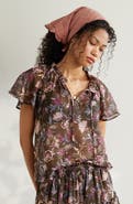 Treasure & Bond Eyelet Embroidered Bandana