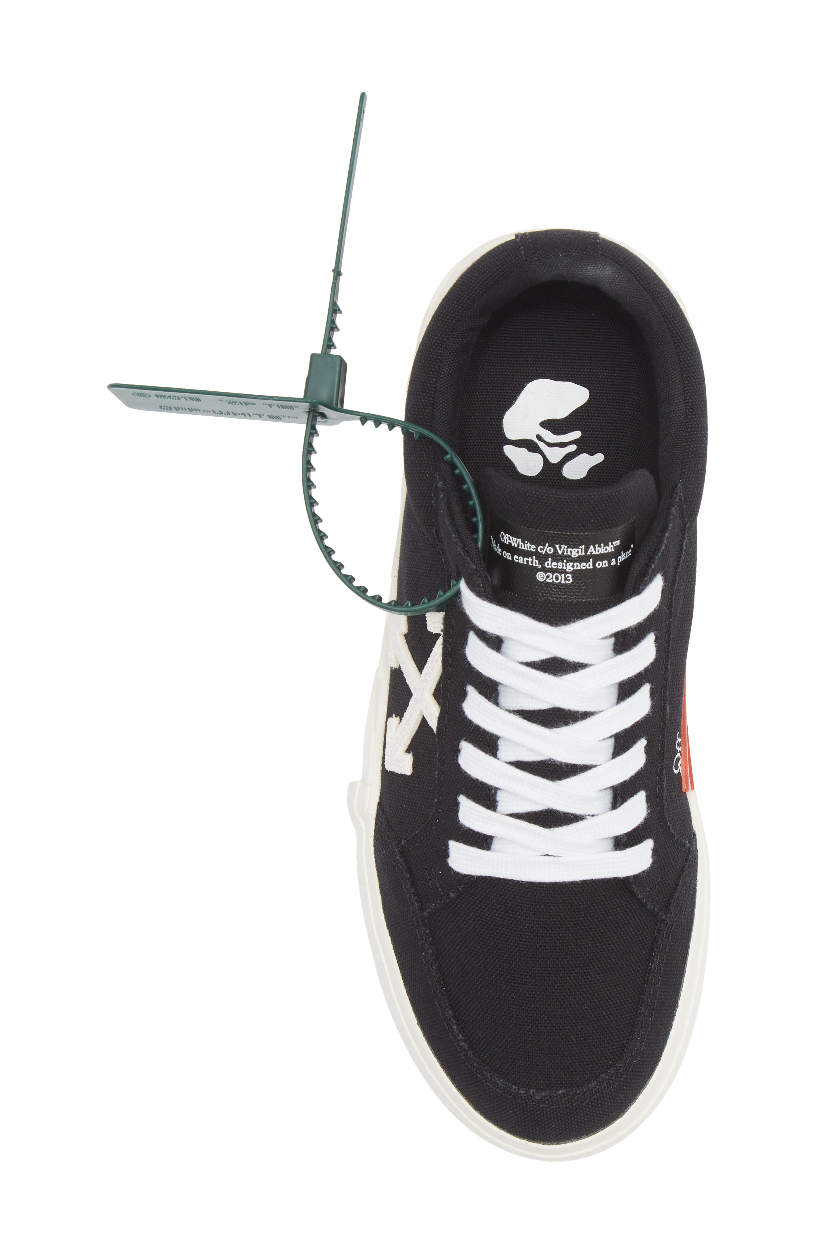 Off-White Vulcanized Low Top Sneaker, Alternate, color, 