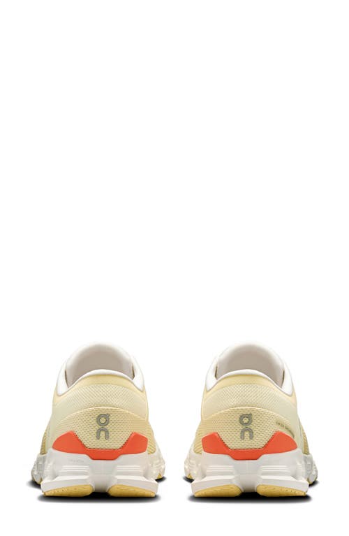On Cloud X 4 Training Shoe In Yellow