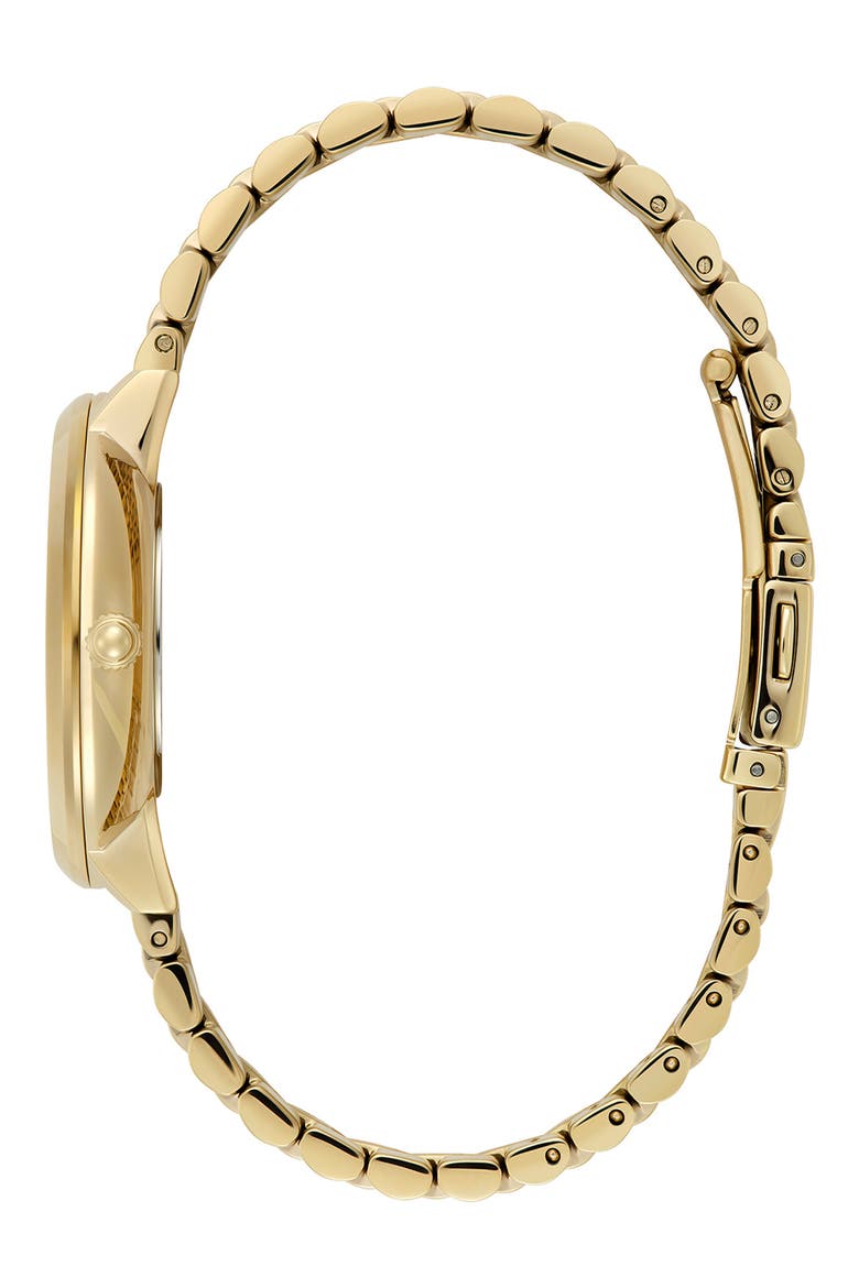 Sunflower Bracelet Watch, 35mm, Alternate, color, GOLD