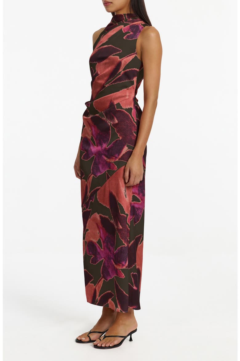 Rumer Maxi Dress, Alternate, color, CHOCOLATE FLORAL