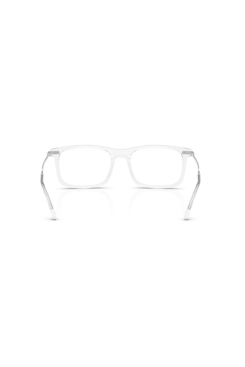56mm Rectangle optical glasses, Alternate, color, Transparent