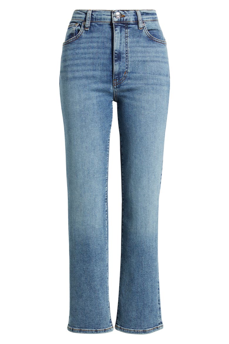 Le Sleek High Waist Ankle Straight Leg Jeans, Alternate, color, VICE