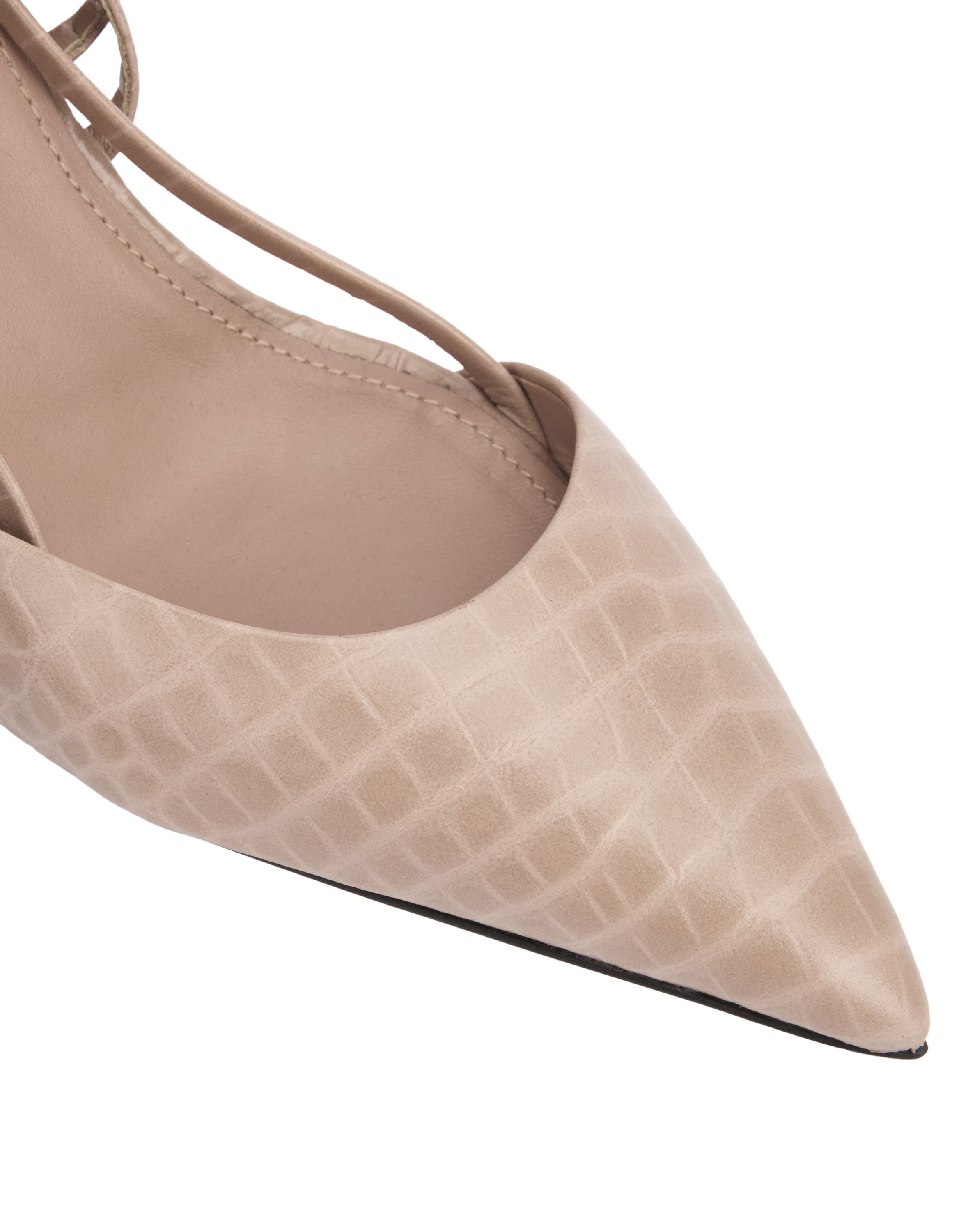 Cocco Print High Heels Slingbacks Skull Belts 9 Women, Alternate, color, beige