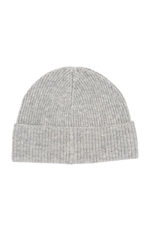 Polo Ralph Lauren Solid Denim Bear Beanie In Gray
