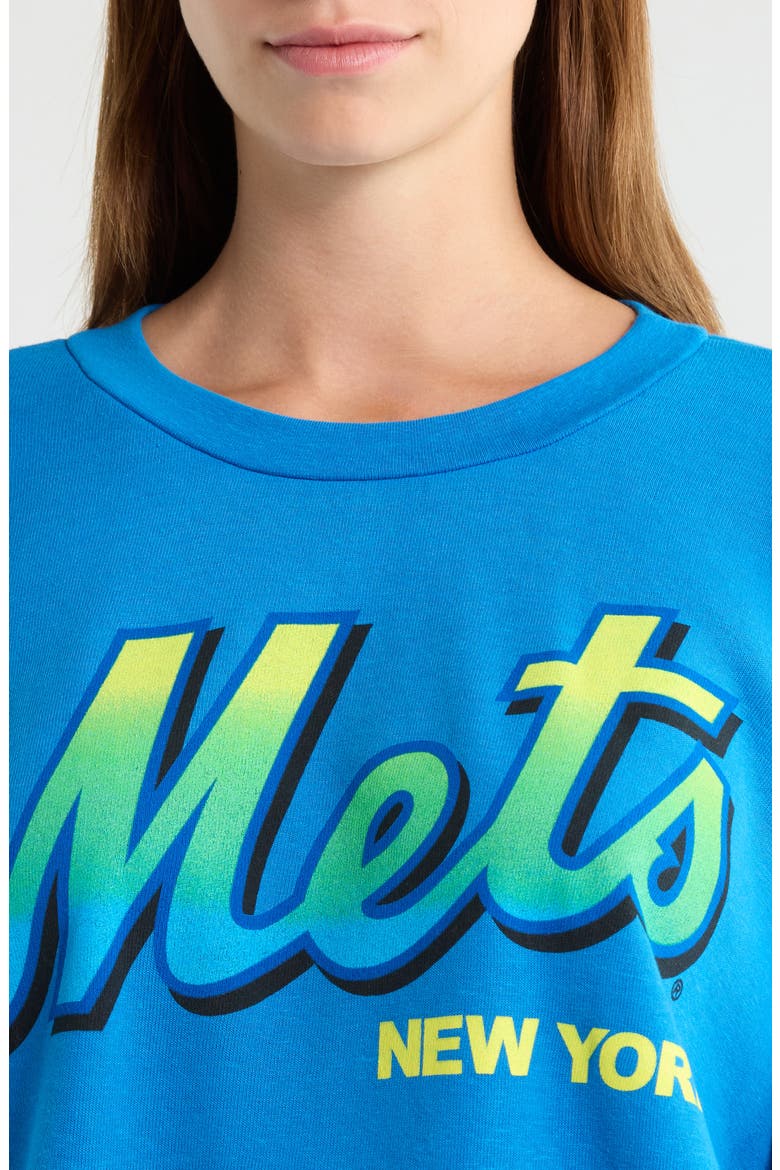 New York Mets Graphic Sweatshirt, Alternate, color, OCEAN