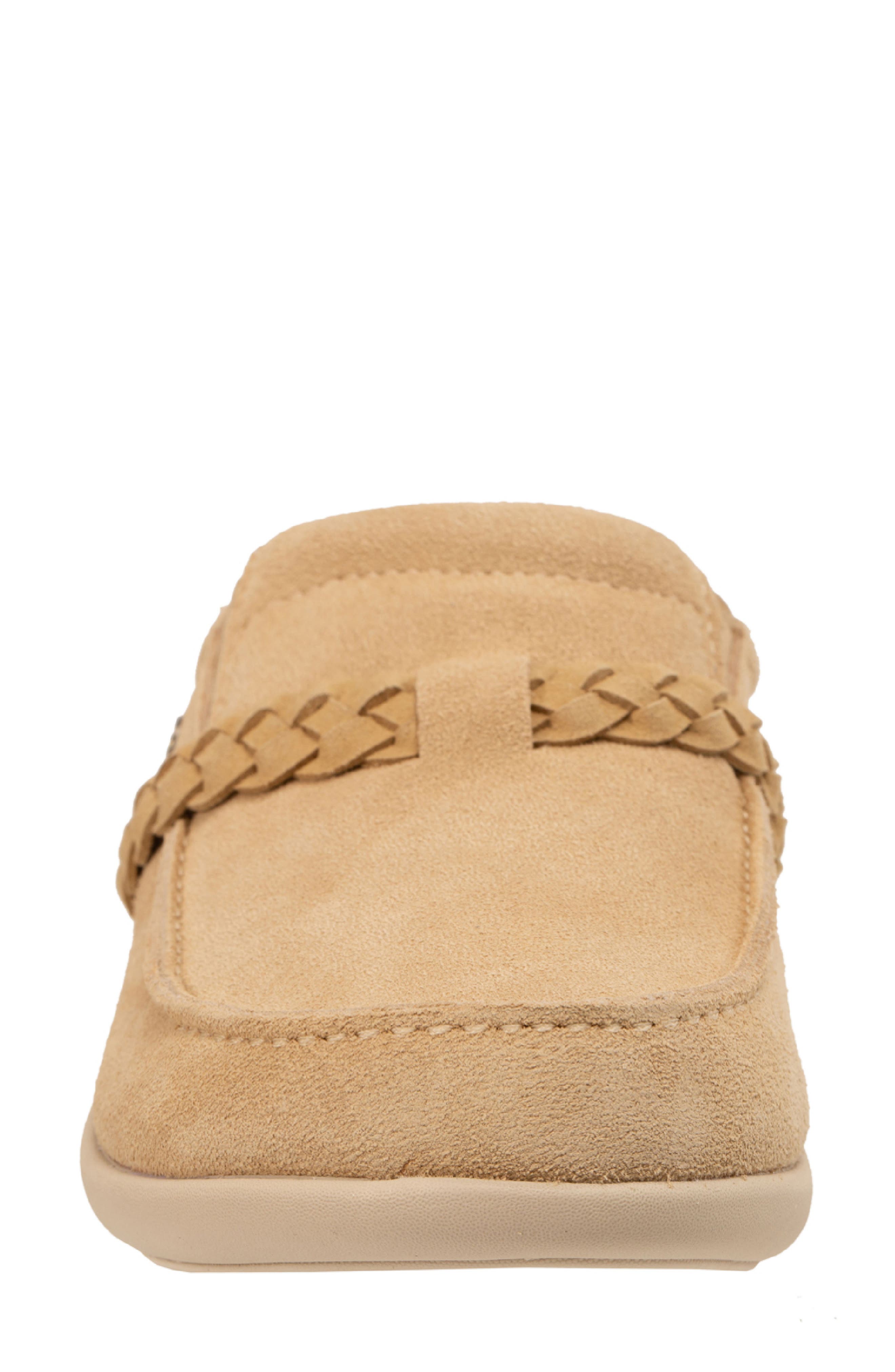 Siesta Braidy Orthotic Mule, Alternate, color, ALMOND BUFF