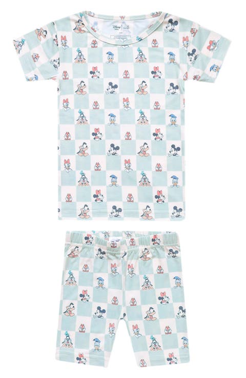 Mickey & Friends Fitted Two-Piece Short Pajamas (Baby)
