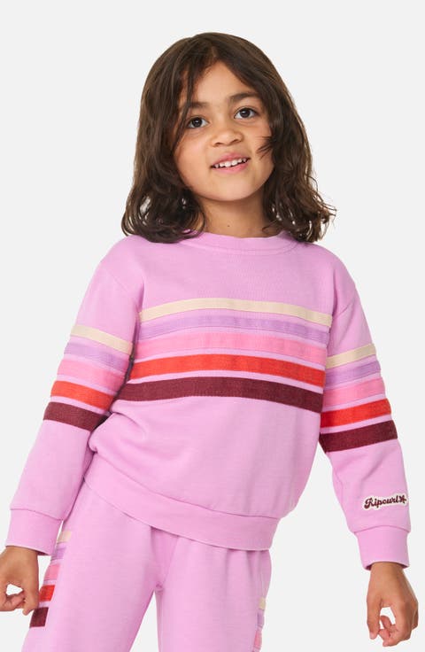 Kids' Surf Revival Crewneck Sweatshirt