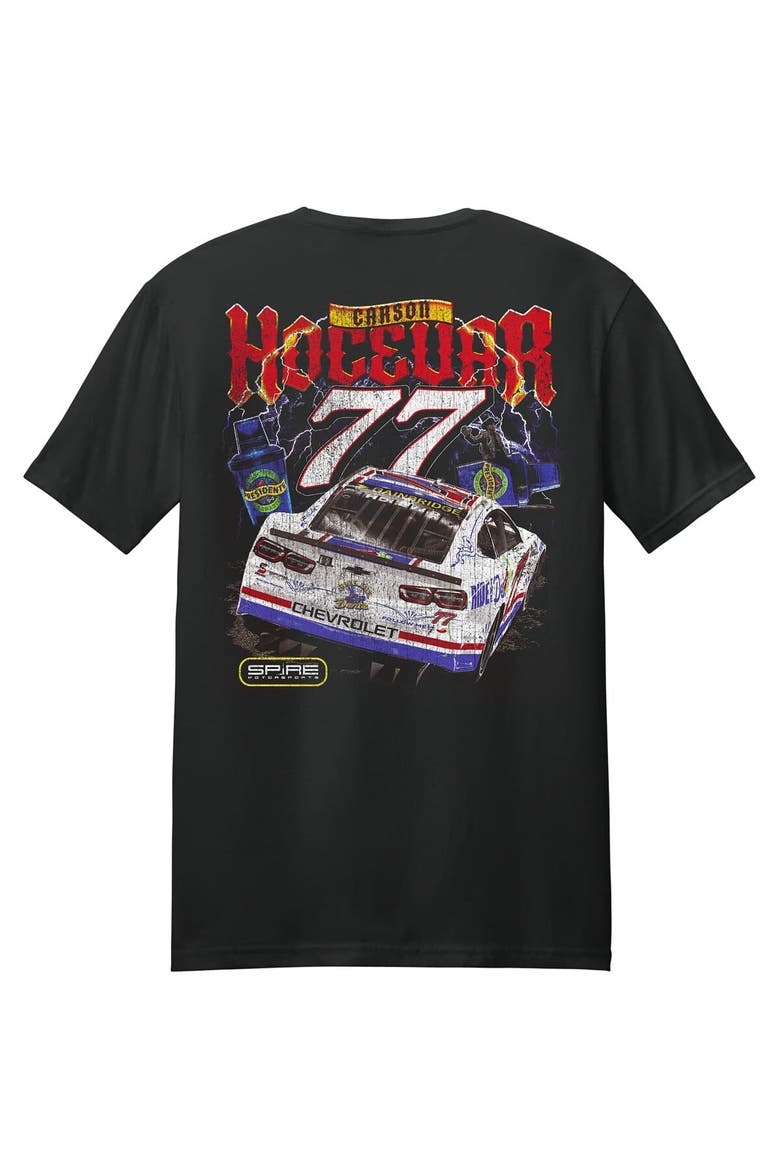 Men's E2 Apparel  Black Carson Hocevar Chili's Car T-Shirt, Alternate, color, Black