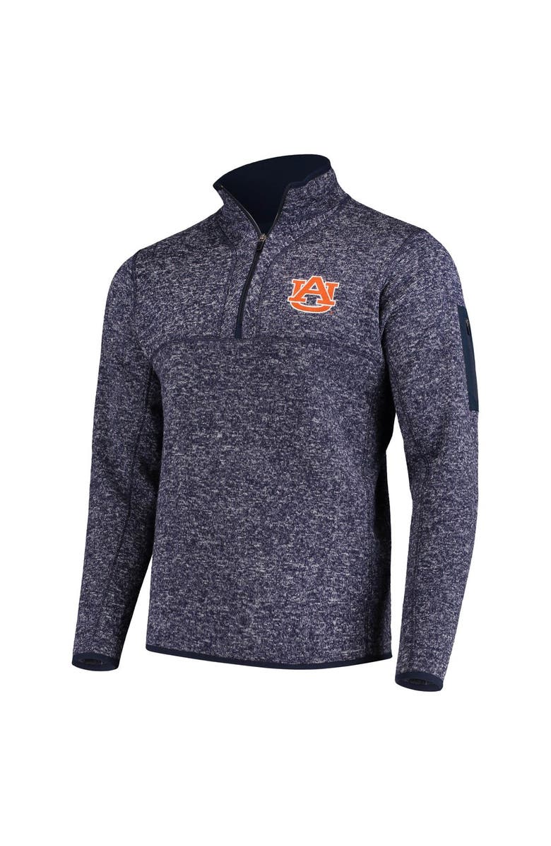 ANTIGUA Men's Antigua Navy Auburn Tigers Fortune Half-Zip Sweatshirt, Main, color, 