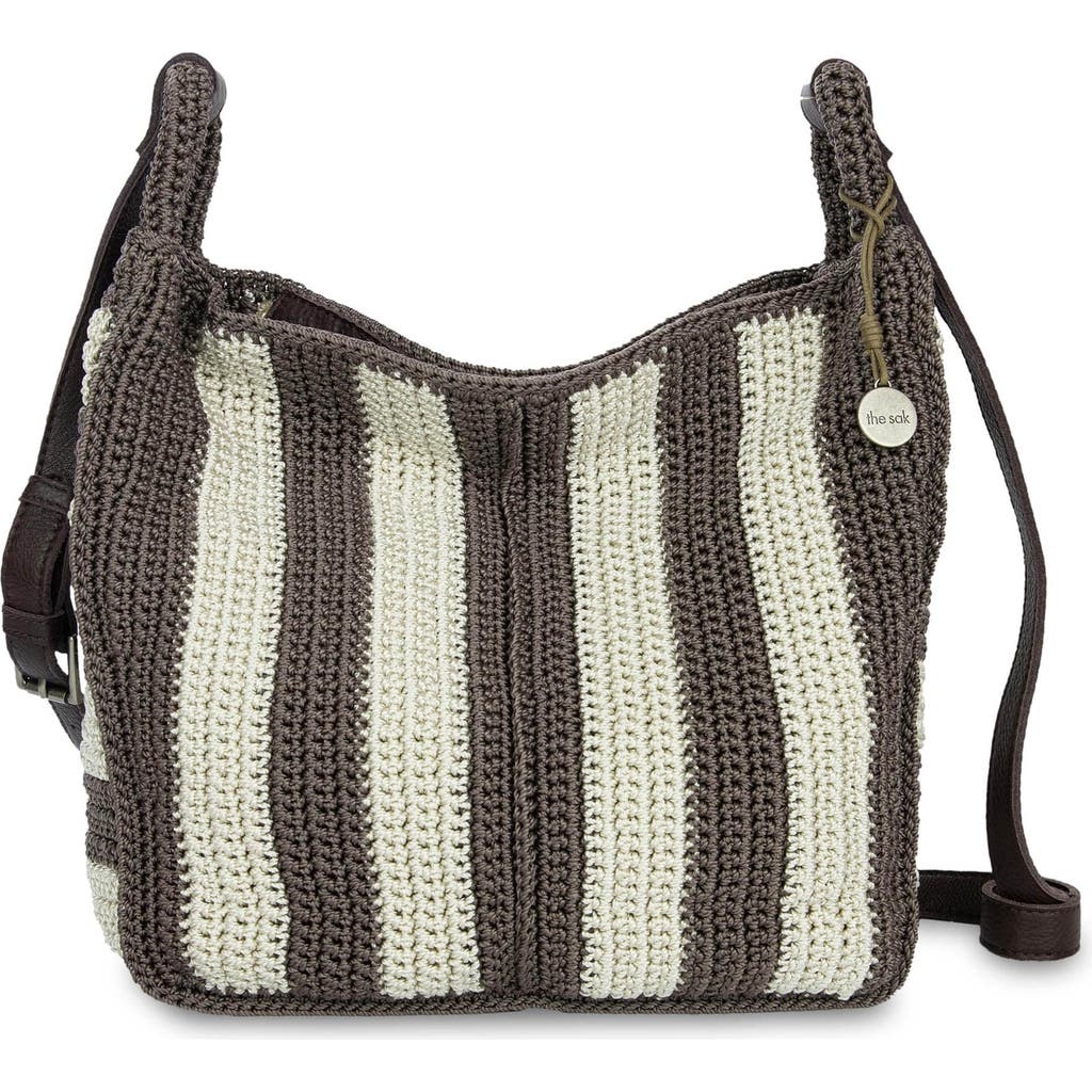 The Sak Los Feliz Crossbody Bag In Mushroom Stripe