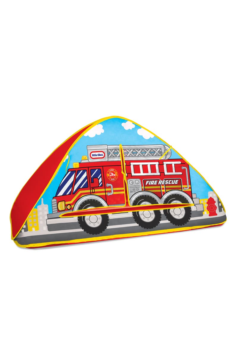 LITTLE TIKES Fire Truck 3 In 1 Bed, Tent, & Ball Pit, Main, color, Multicolored