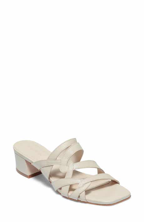 Johanne Leather Slide Sandal