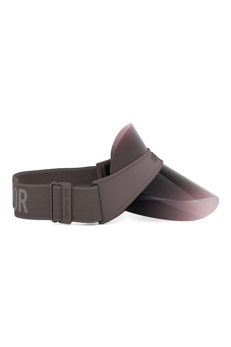 'DiorClub V1U Mask Visor, Alternate, color, GREY/ OTHER / GRADIENT SMOKE