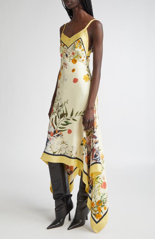 Monse Double Layer Camisole Dress In Yellow