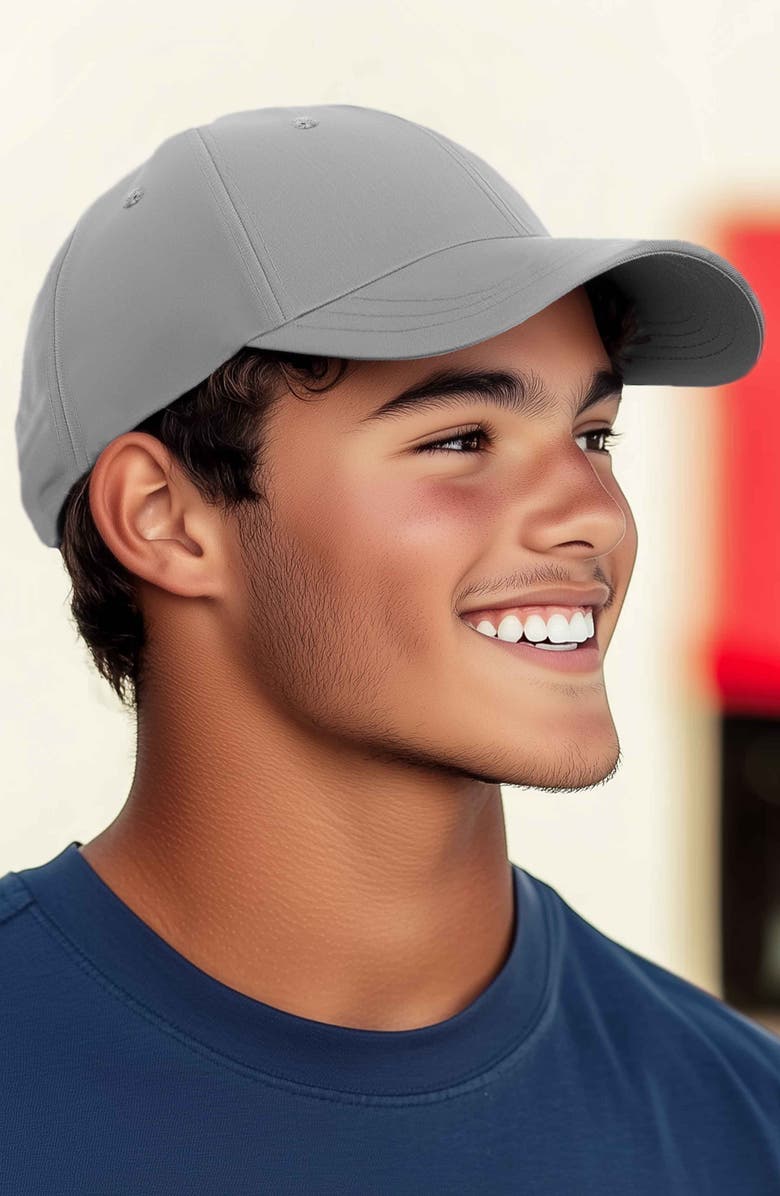 Dalix Classic Cotton Dad Cap, Alternate, color, Gray