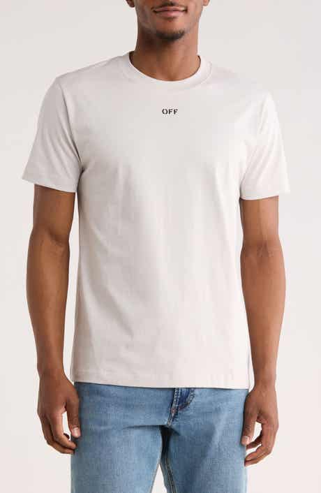 Off-White Slim Fit OFF Stamp Graphic T-Shirt