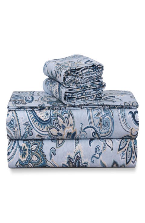 Set of 2 Cotton Flannel Pillowcases