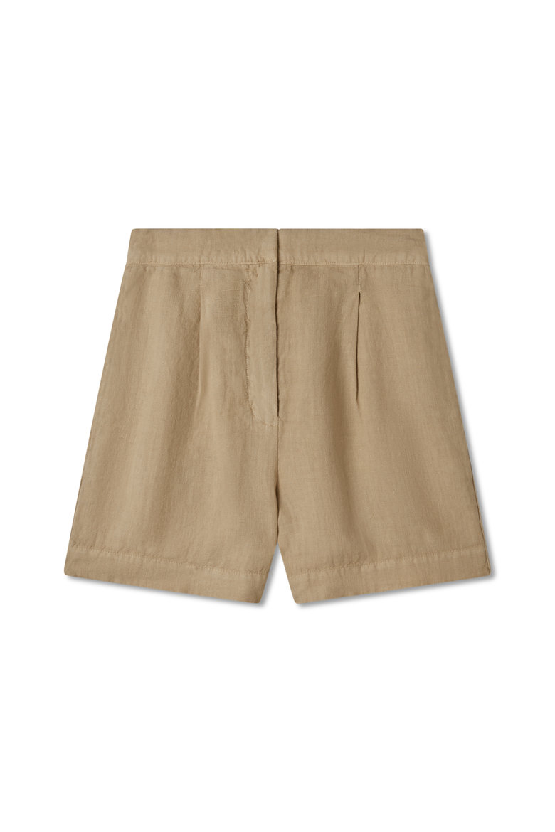 Relaxed Linen Short, Main, color, TOFFEE