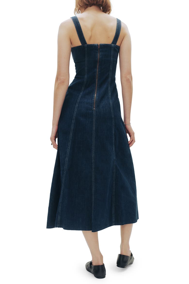 Amory Denim Dress, Alternate, color, CASPIAN