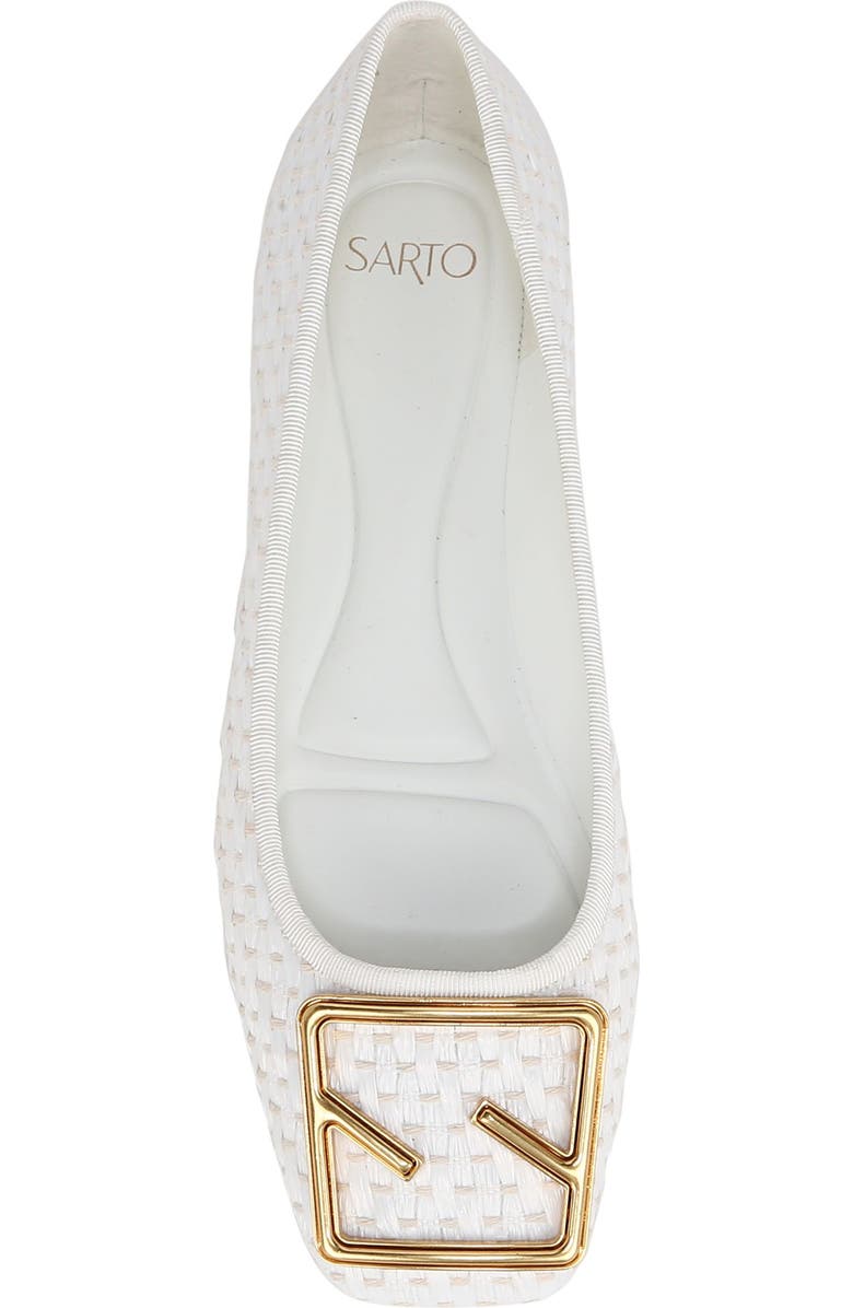 SARTO by Franco Sarto Amaya 6 Square Toe Flat, Alternate, color,