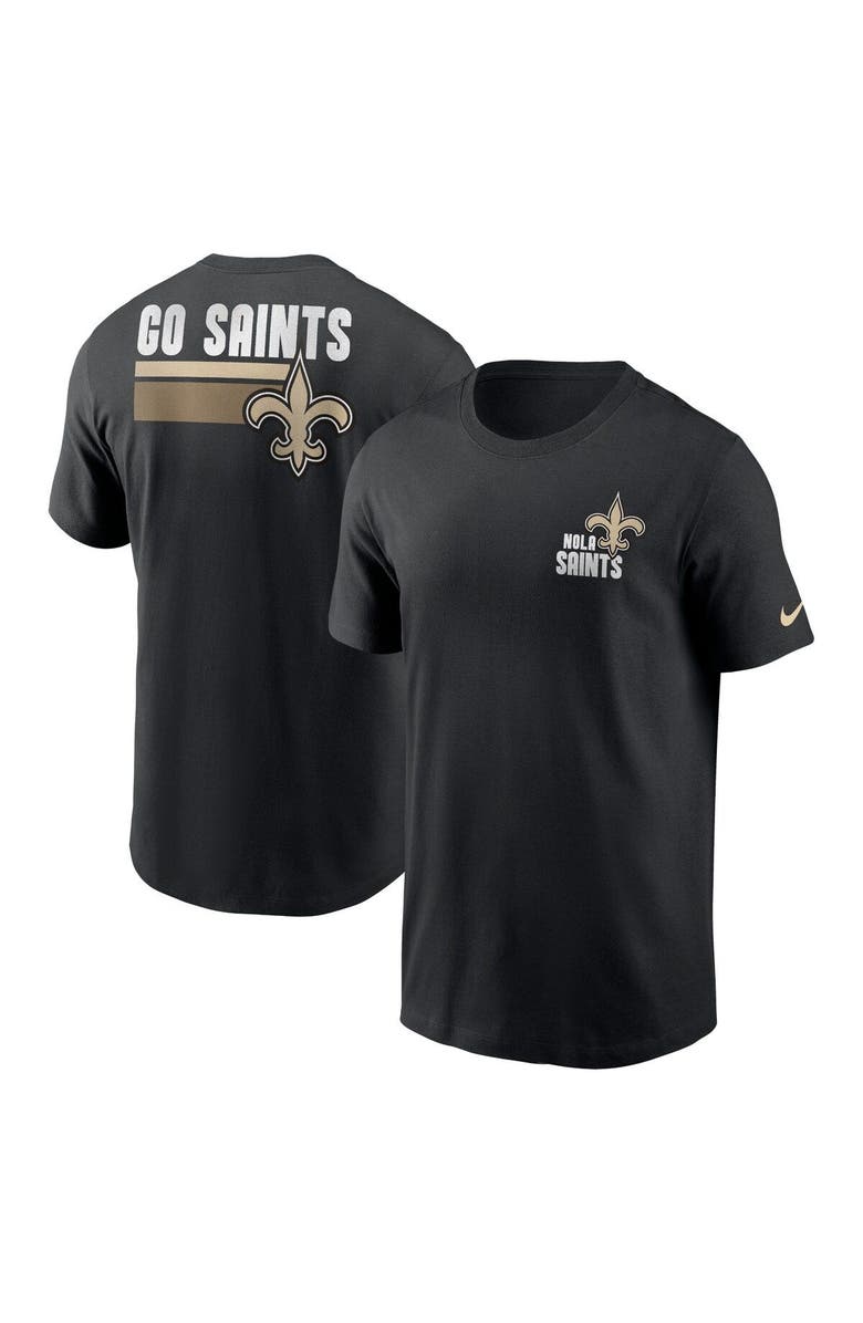 Nike Men's Nike Black New Orleans Saints Blitz Essential T-Shirt, Main, color, Black