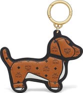 MCM Aren Dachshund 2D Charm in Visetos