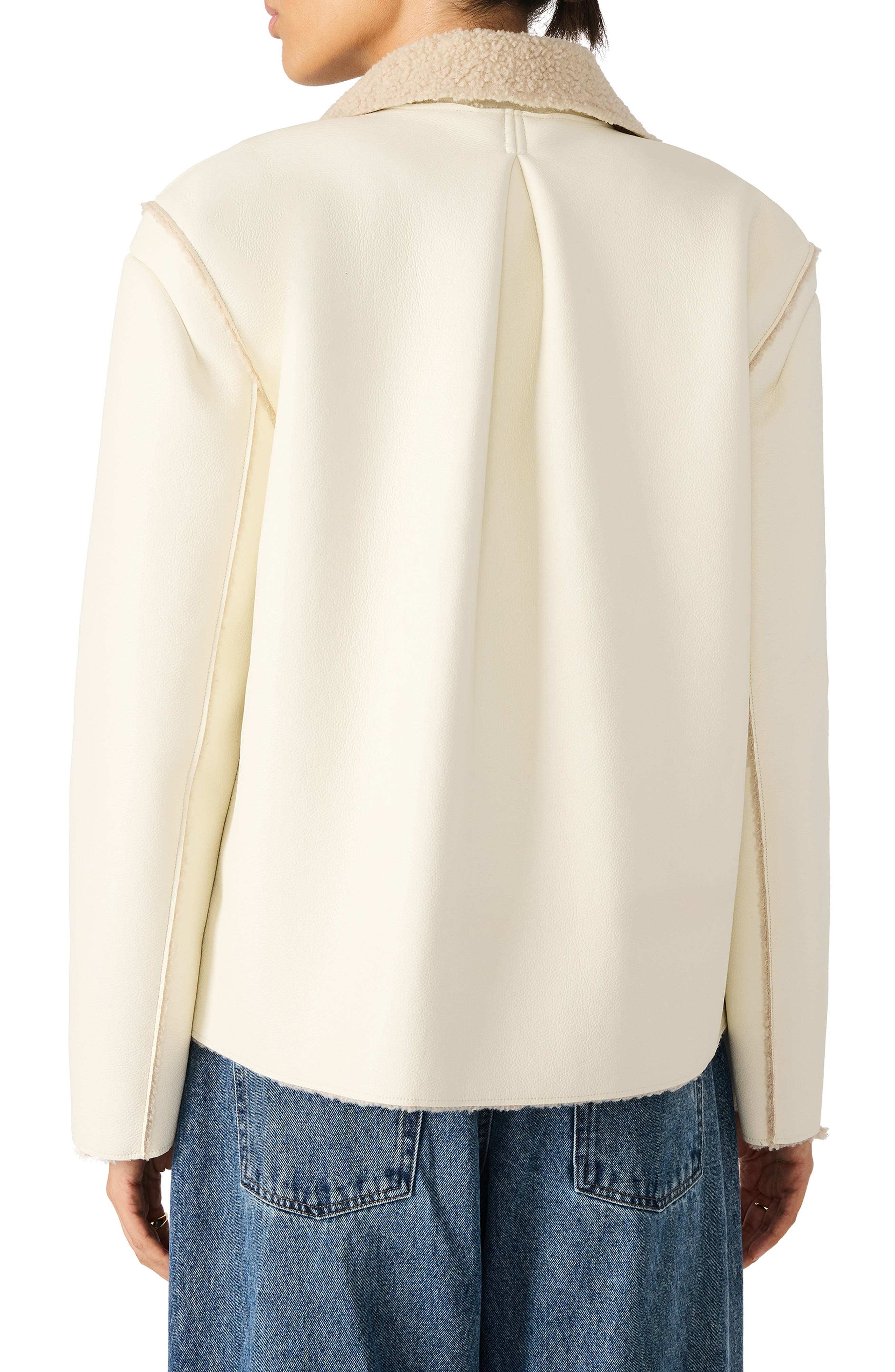Liv Faux Shearling Coat - image 2