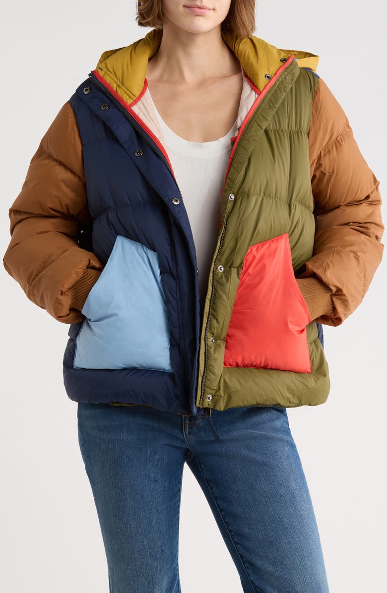 THE GREAT. The Down Polar 800-Fill-Power Down Puffer Jacket, Main, color, 