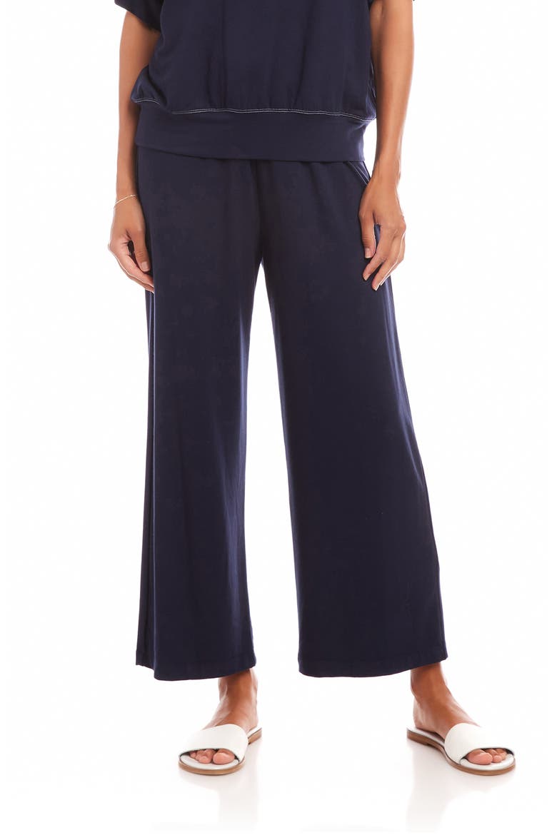Drawstring Lounge Pants, Main, color, NAVY