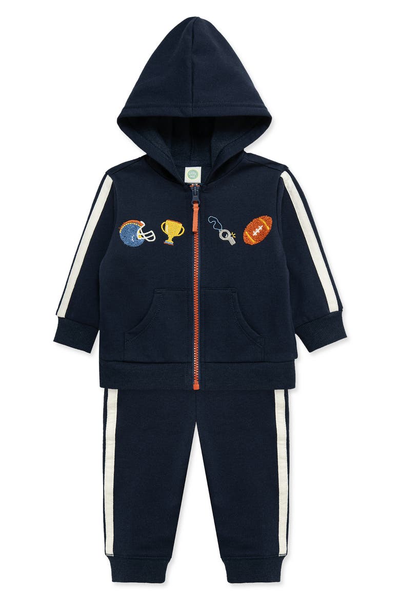Kids' Football 2-Piece Hoodie Set, Alternate, color, BLUE