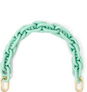 Clare V. Shortie Resin Link Chain Strap