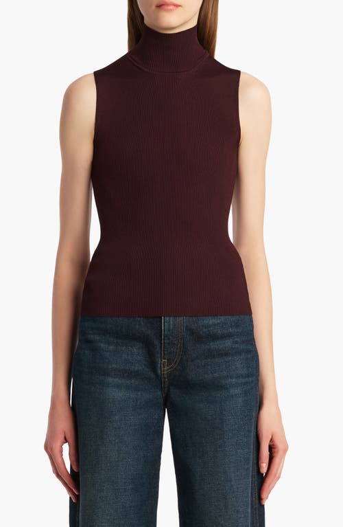 Khaite Benita Ribbed-knit Turtleneck Top