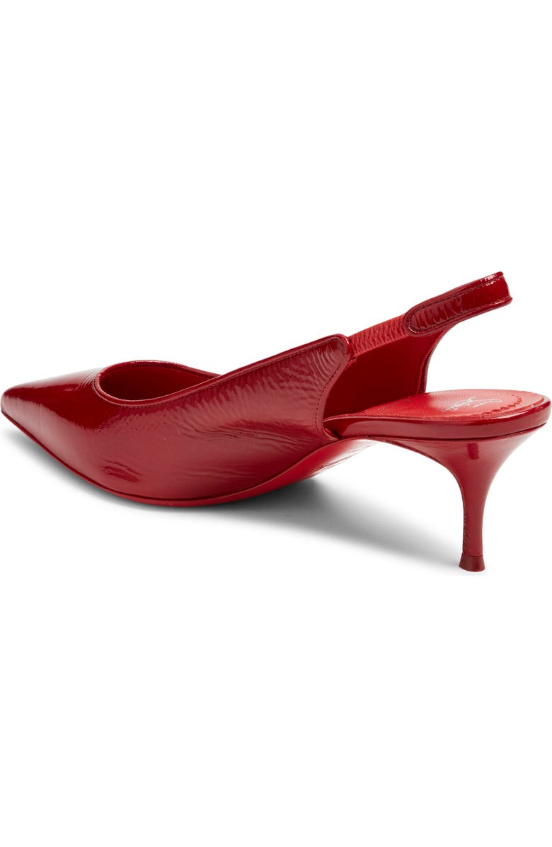 Christian Louboutin Sporty Kate Pointed Toe Slingback Pump, Alternate, color,