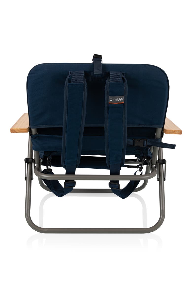 Descanso Padded Beach Chair, Alternate, color, BLUE