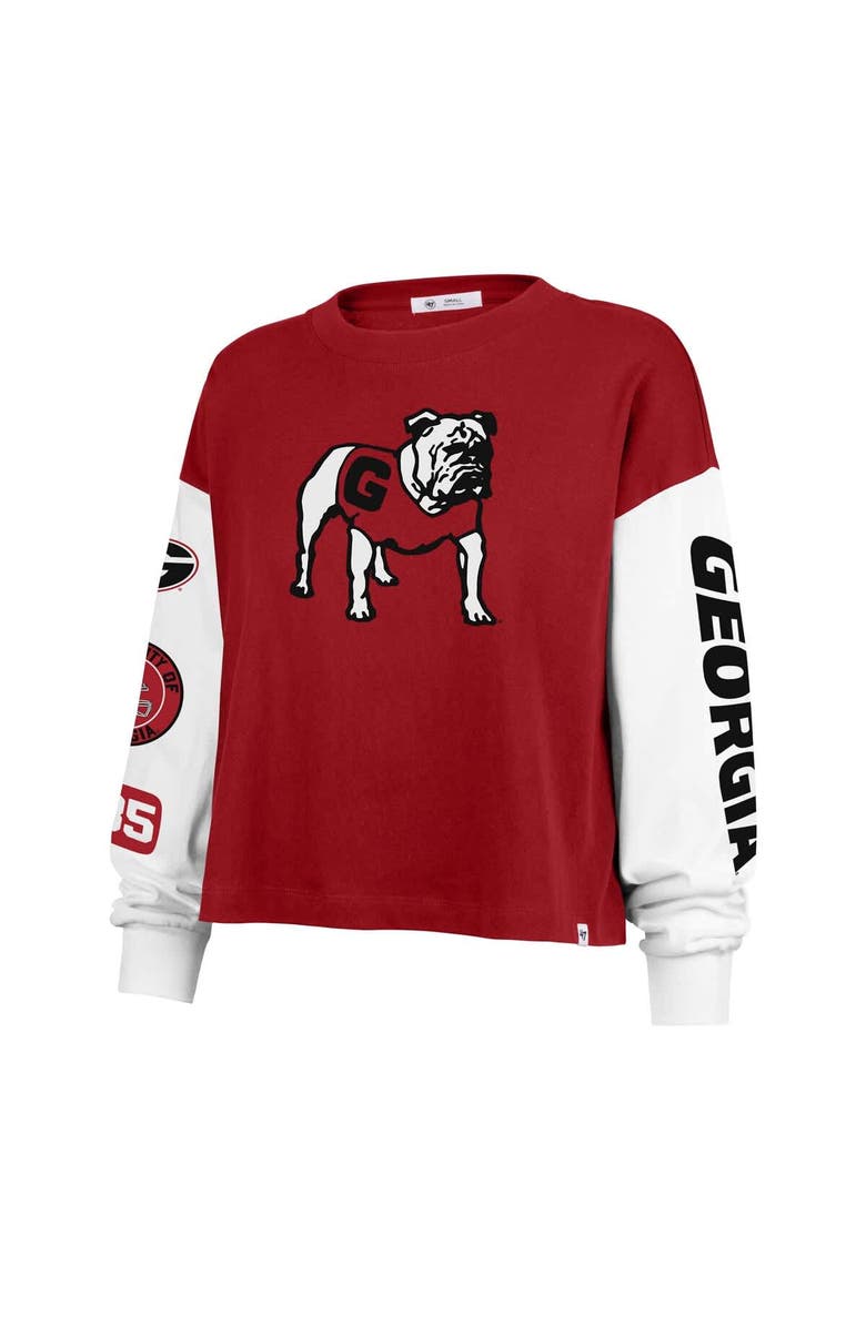 '47 Women's '47 Red Georgia Bulldogs Sydney Long Sleeve T-Shirt, Alternate, color, Red