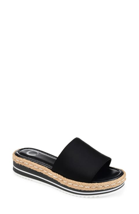 Rosey Wedge Sandal (Wide Width Available) (Women)