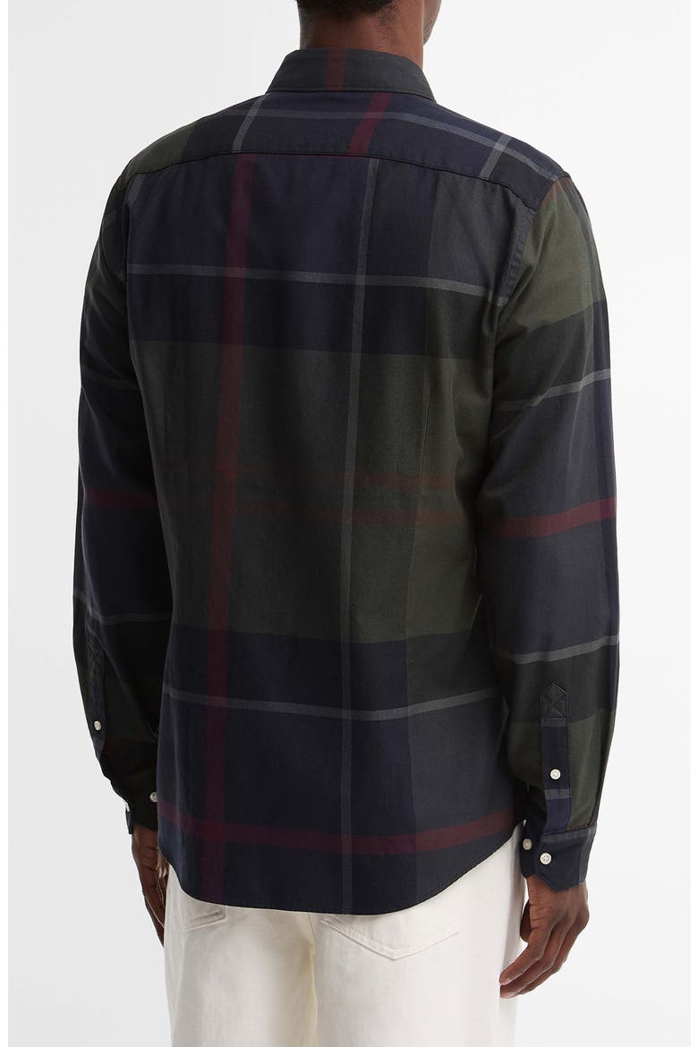 Dunoon Tartan Cotton Button Down Shirt, Alternate, color, SHADOW CLASSIC TARTAN