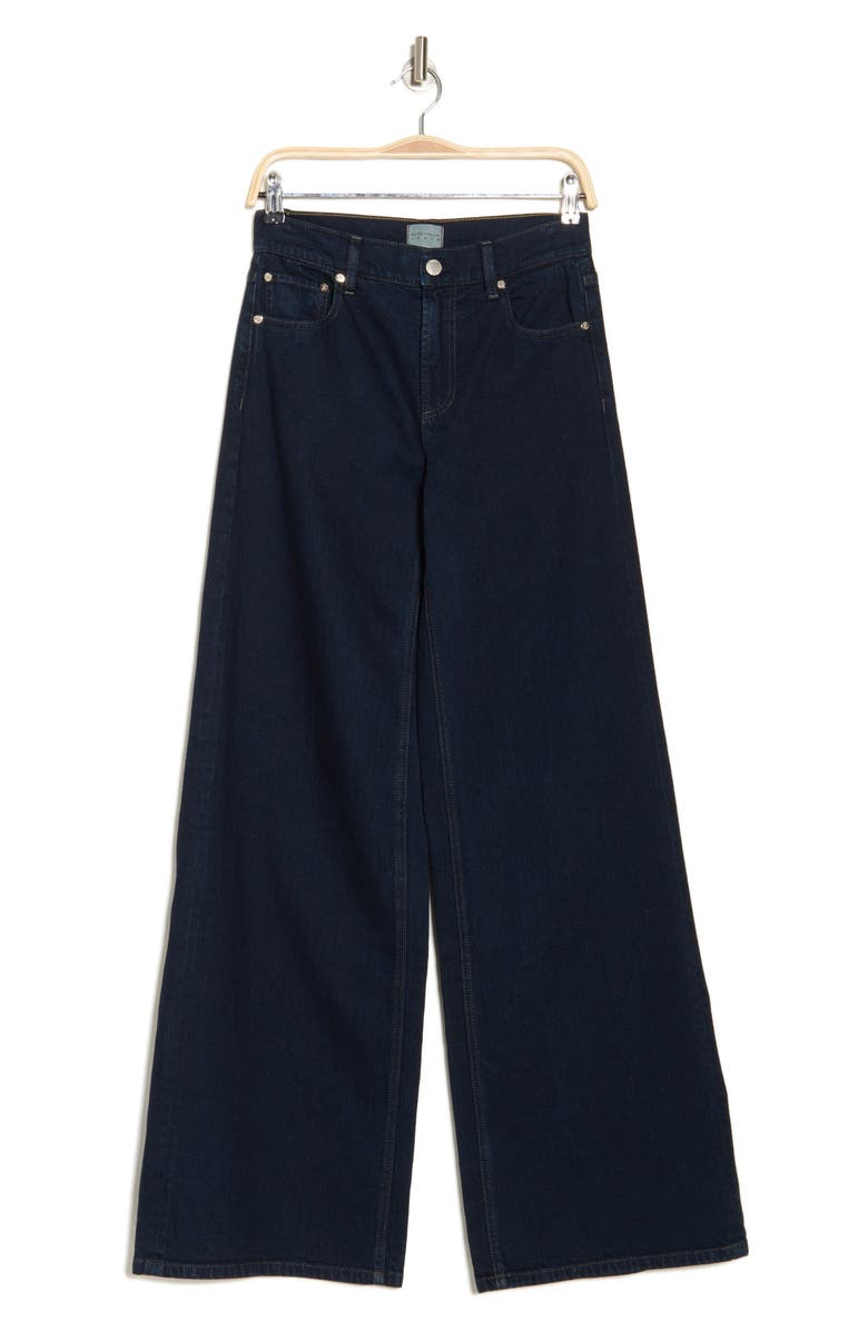 Alice + Olivia Trish Baggy Wide Leg Jeans, Alternate, color,