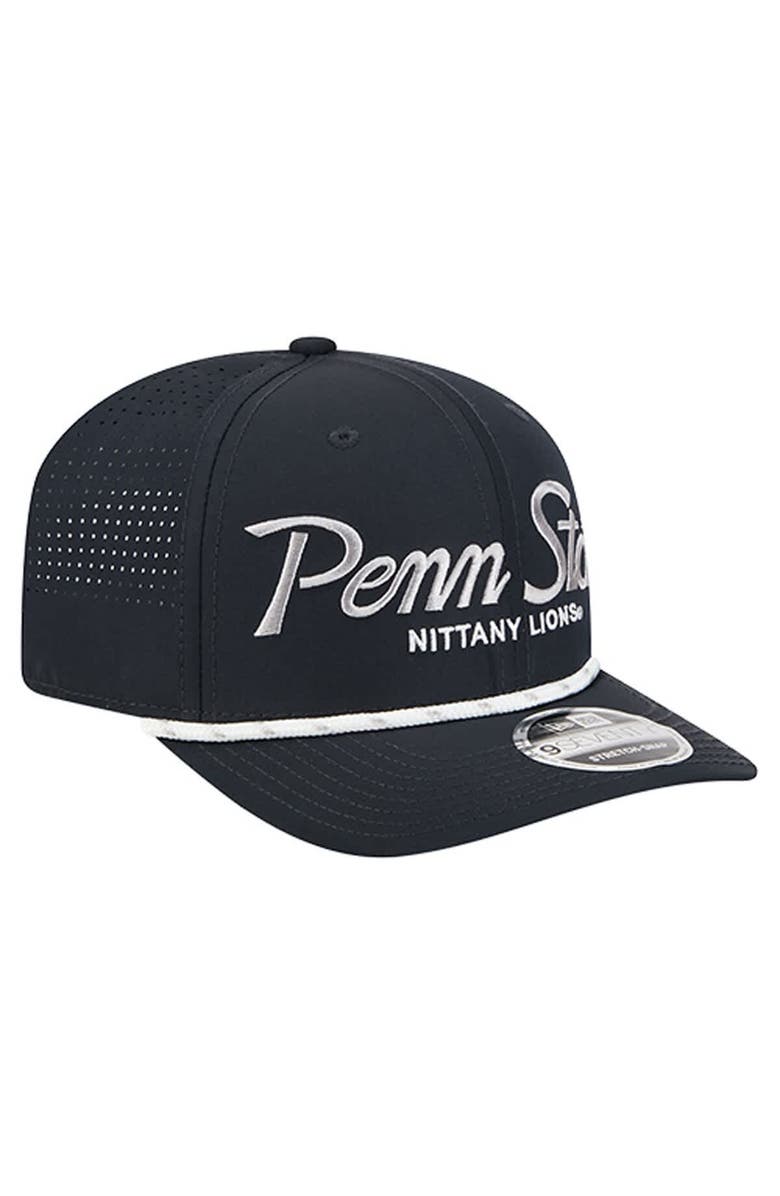New Era Men's New Era Navy Penn State Nittany Lions Script Performance Rope 9SEVENTY Adjustable Hat, Alternate, color, Navy