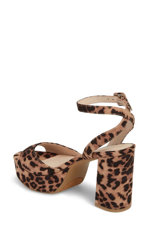 Chinese Laundry Theresa Platform Sandal In Camel