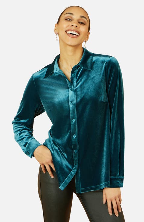 Velvet Relaxed Fit Shirt