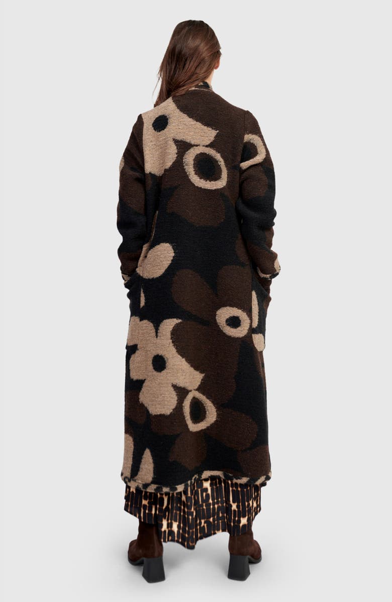 Alembika Jamboree Cozy Draped Coat, Alternate, color, Floral