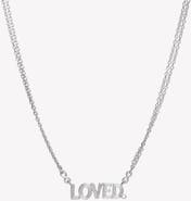 Rizen Jewelry Loved Necklace