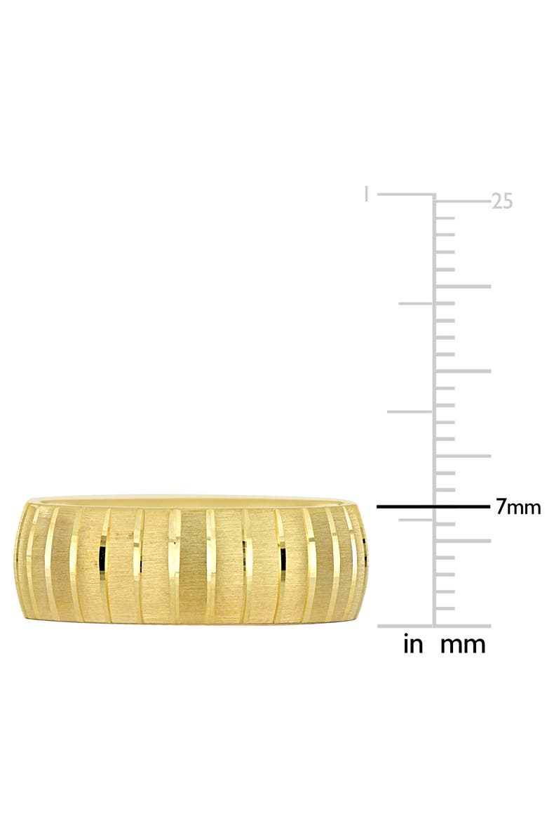 Julianna B. 7mm Brushed Finish Wedding Band 14k, Alternate, color, 14K Gold