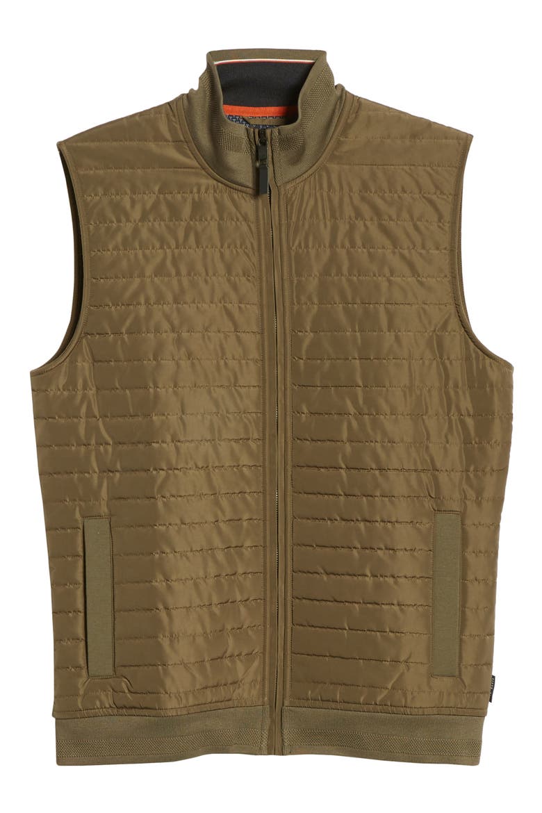 Rapids Quilted Vest, Alternate, color, KHAKI