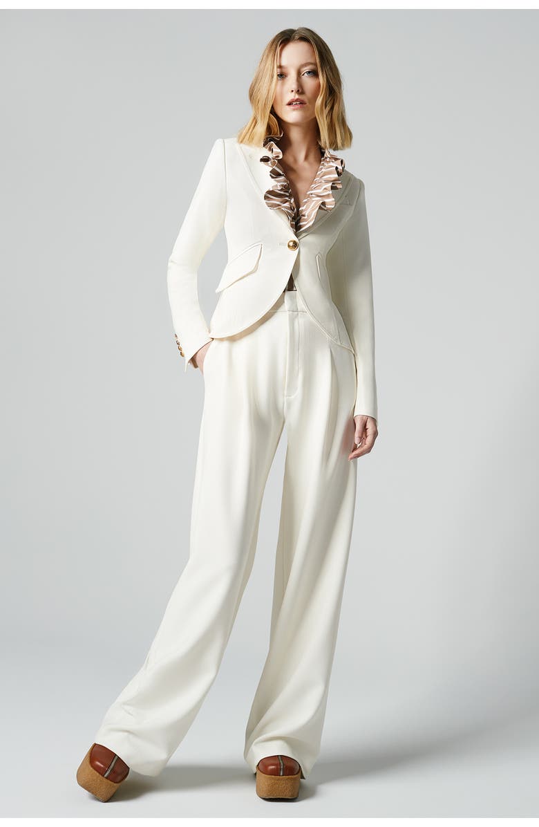 Smythe Stretch One-Button Blazer, Alternate, color, 