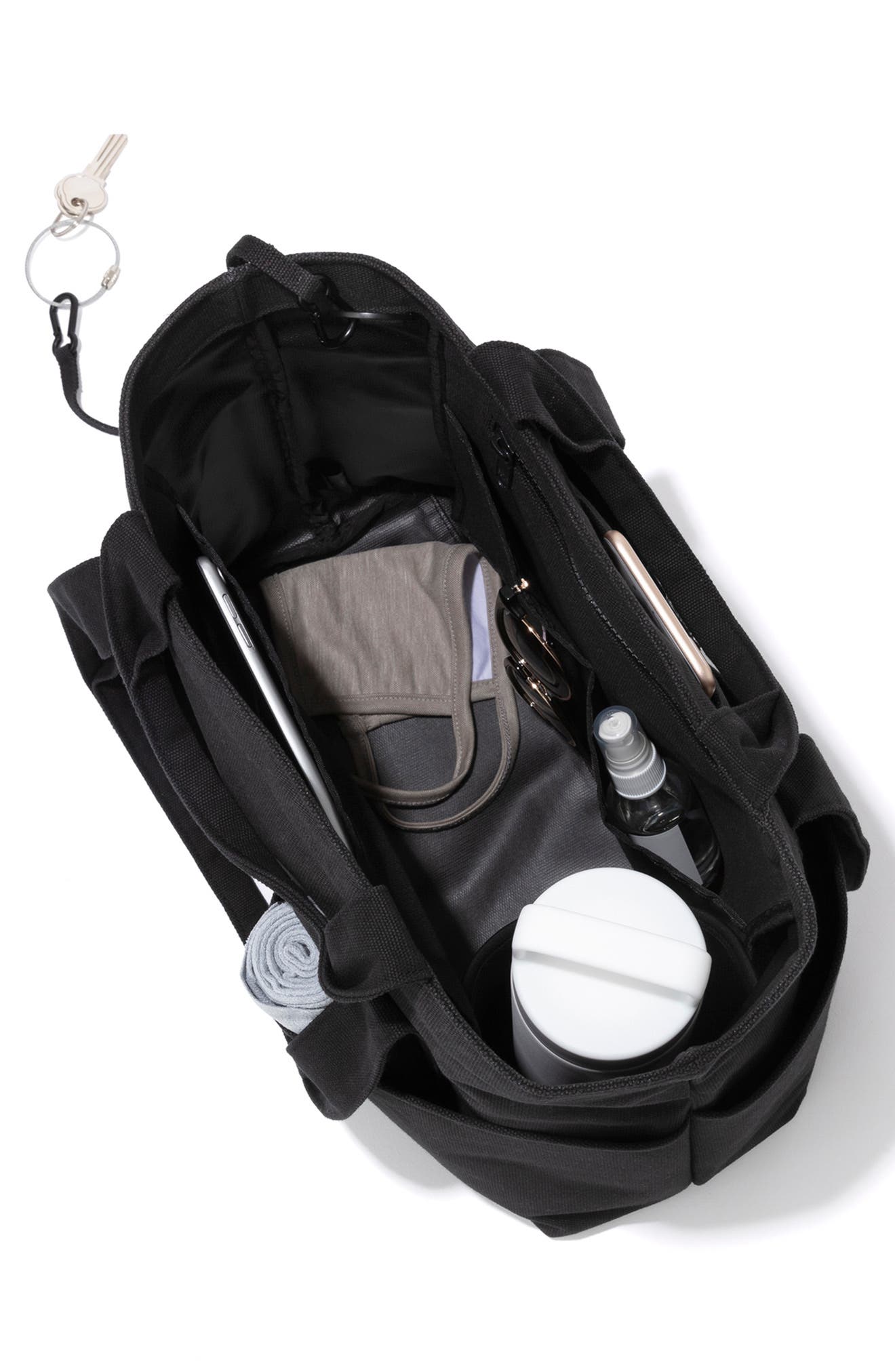 Dagne Dover Small Vida Organic Cotton Tote, Alternate, color, 