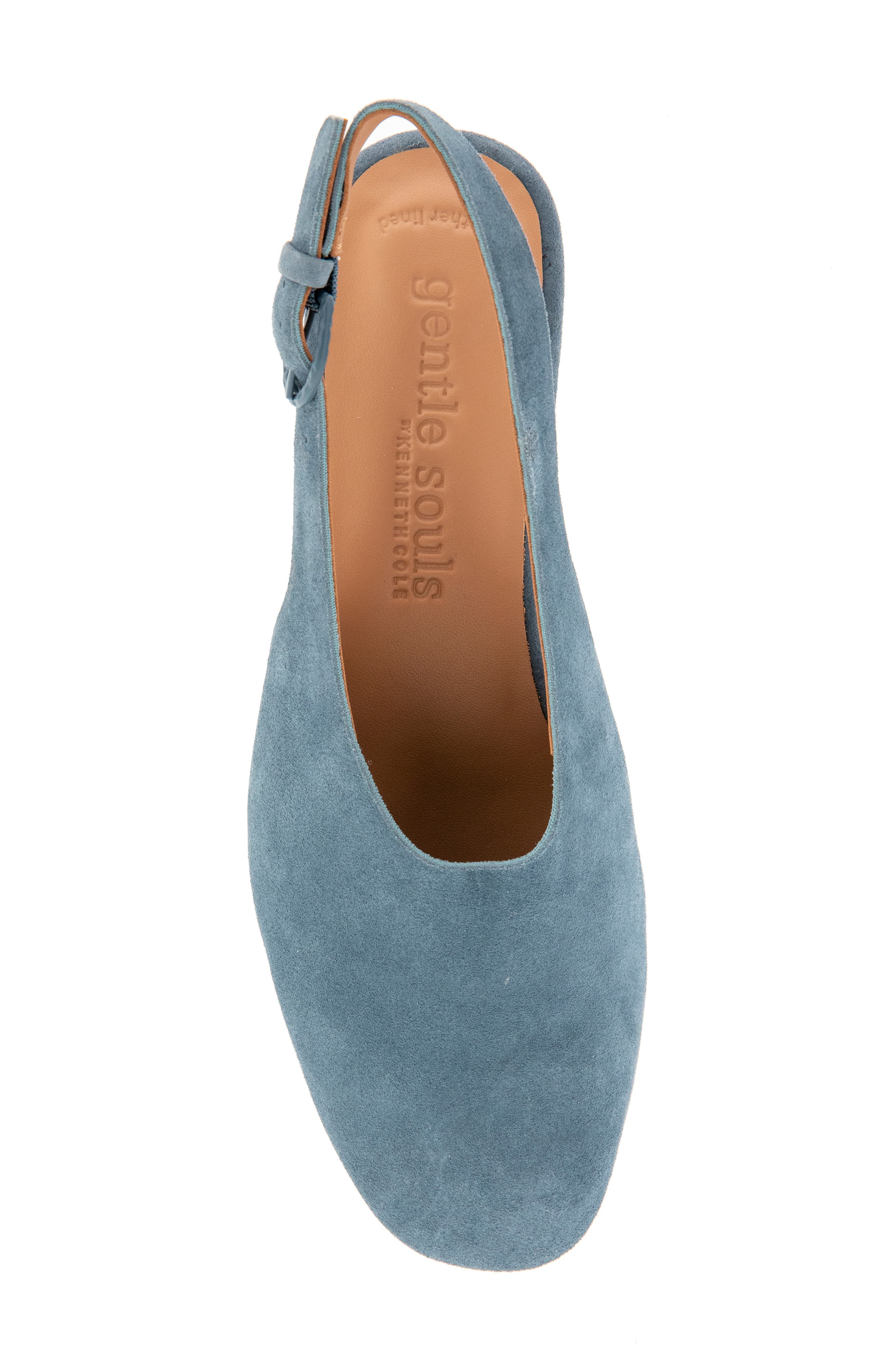 Kellis Slingback Pump, Alternate, color, CHAMBRAY SUEDE